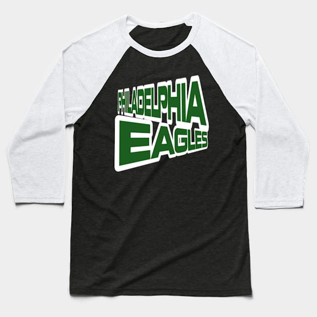 Philadelphia Eagles Baseball T-Shirt by TshirtMA